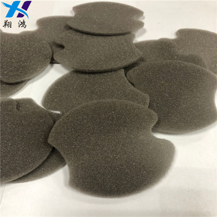 定做冲压成型聚酯过滤海绵防尘挡灰垫 防刮花产品盒子内部海绵垫