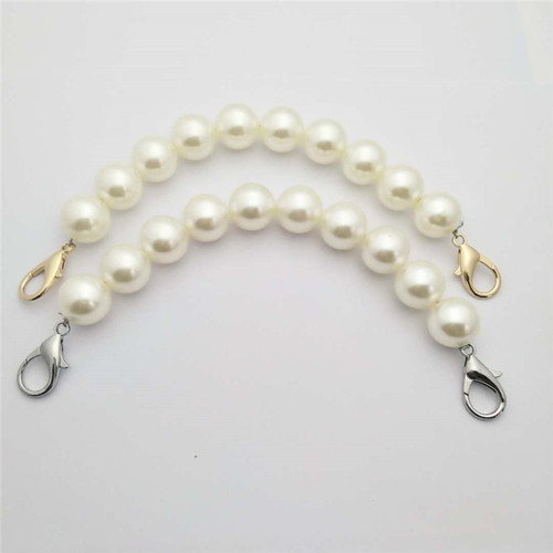 Direct selling DYI hand-woven material bag cloth bag hardware accessories pearl portable