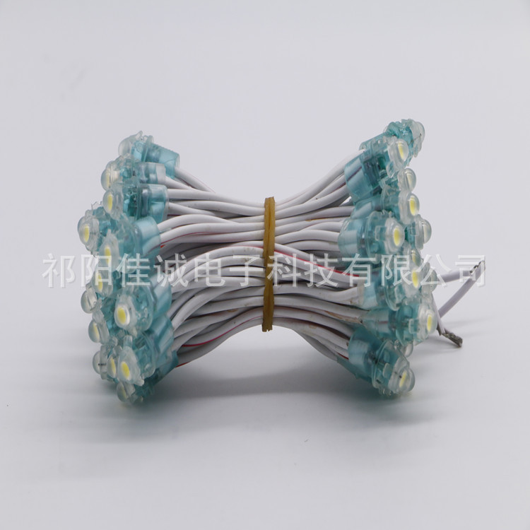 LED工厂灯串9mmLed pixel 9MM灯串LED 圣诞树发光装饰灯串LED