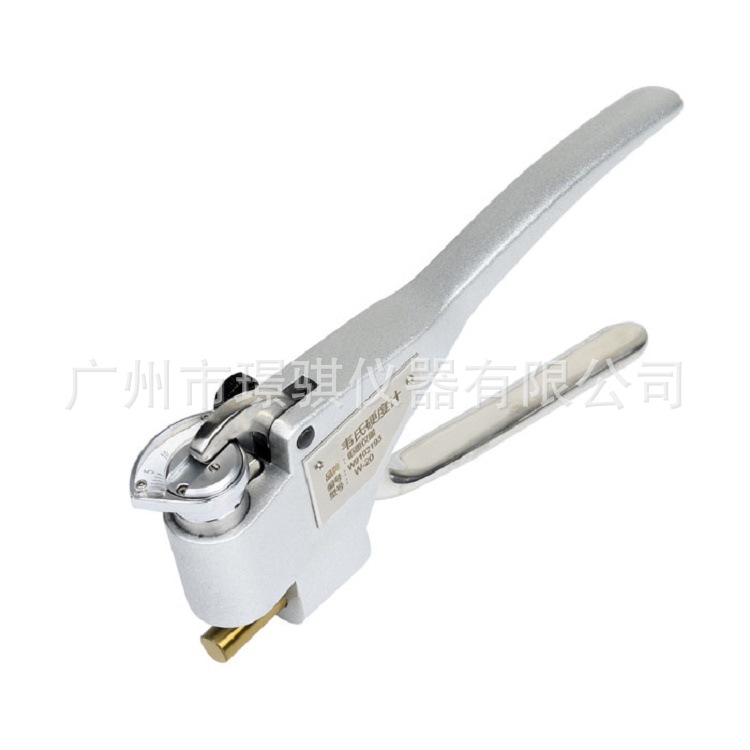 供应铝合金韦氏硬度计 W-20 便携式钳式铝材料硬度测试仪使用方法