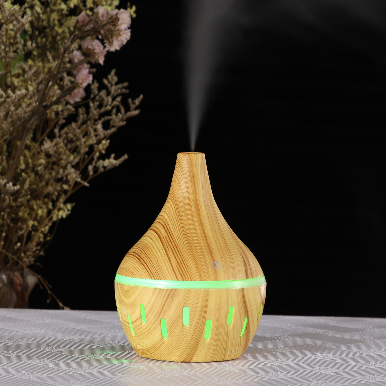 Wholesale Hot USB Electric Aroma Air Diffuser Wood Ultrasonic Air