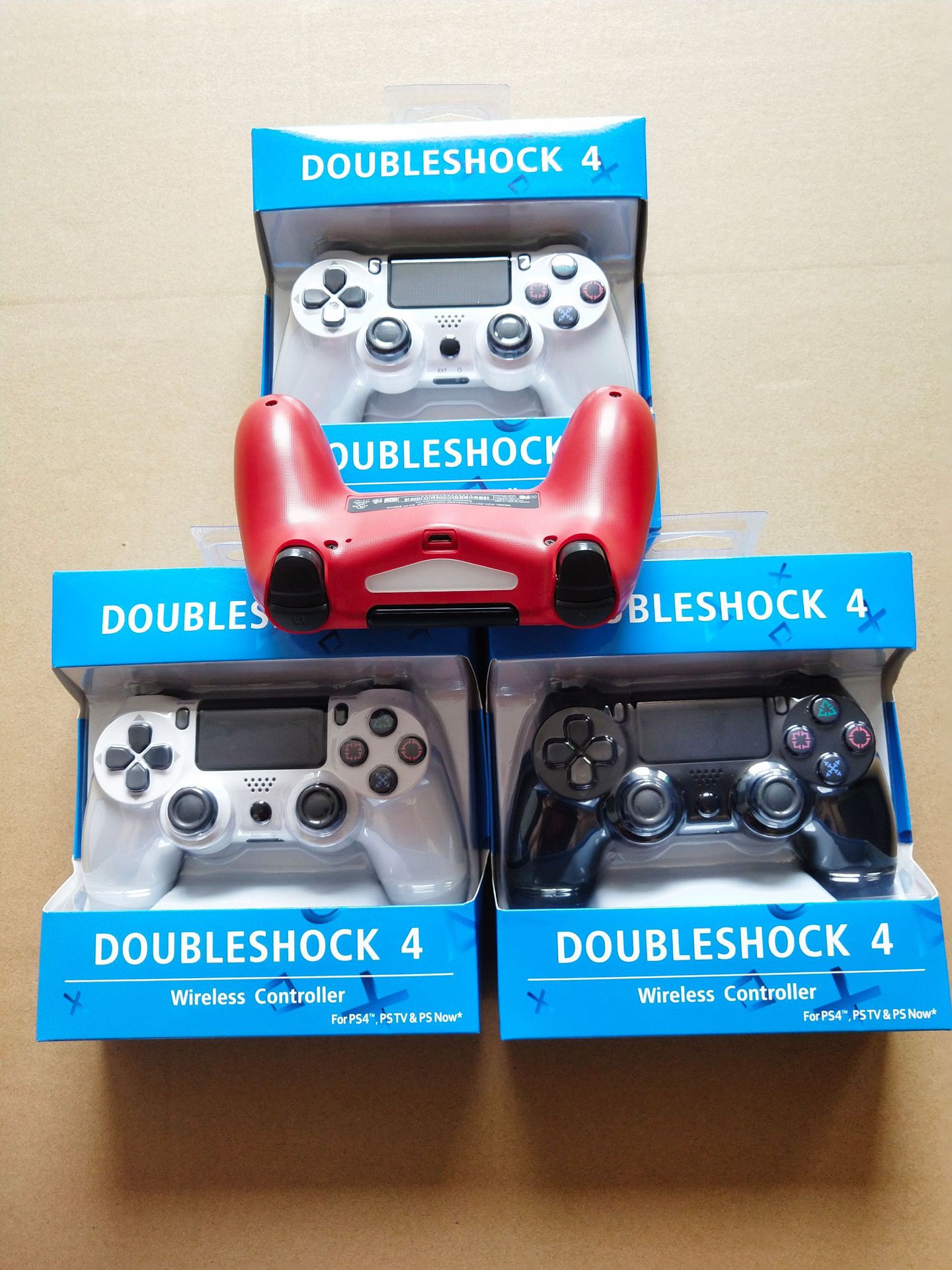 Control Inalámbrico de Juego M8 PS4 de ABS con Vibración para Consola de Juegos