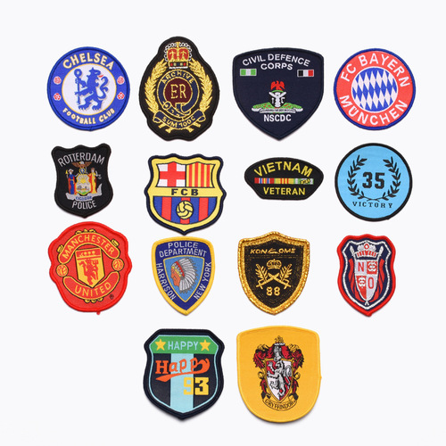 DIY embroidery LOGO woven label clothing cloth stickers epaulettes armbands badges badges without adhesive backing and need to be hand-sewn