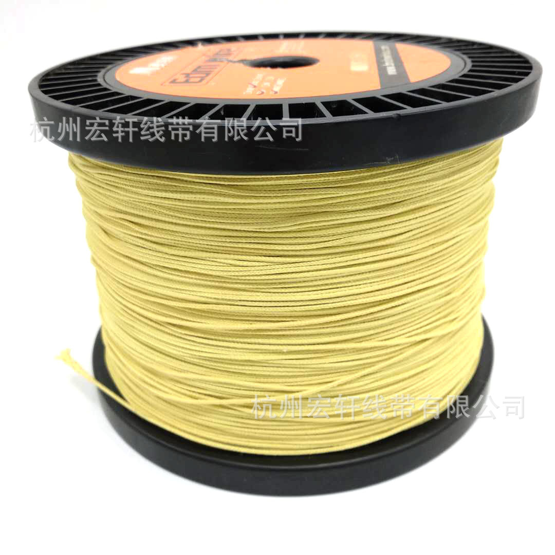 宏轩厂家批发 芳纶纤维风筝线 耐磨芳纶耐高温过滤网线