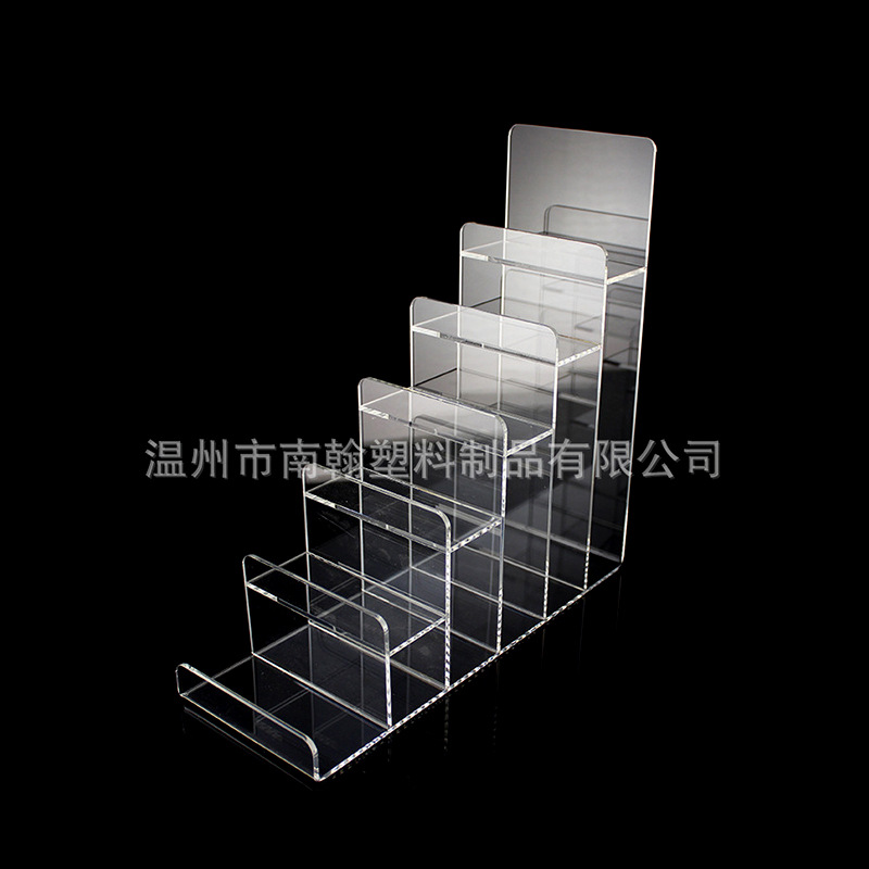 厂家定制亚克力钱包架皮具架有机玻璃皮具架陈列架亚克力展示架