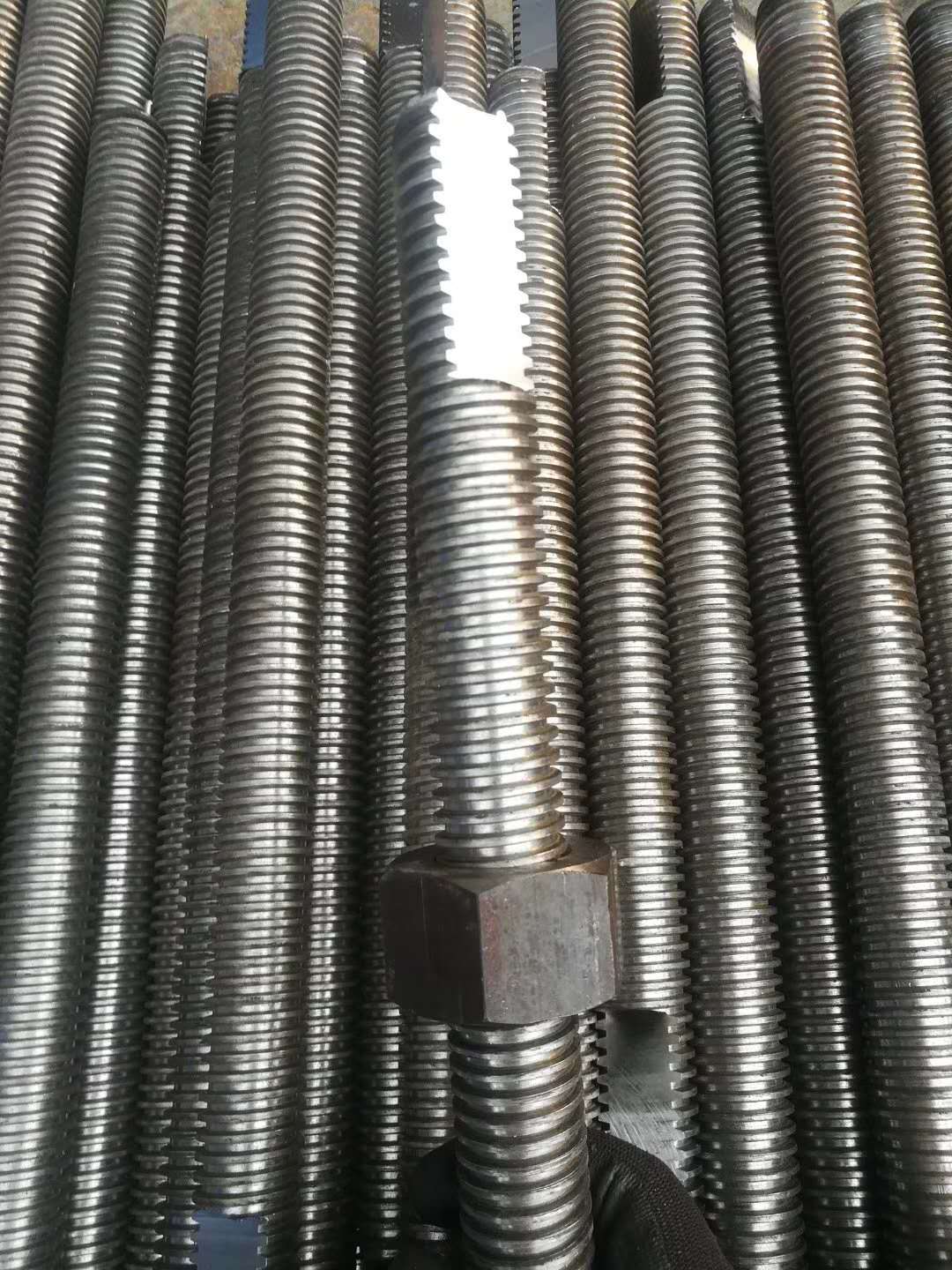 梯形扣丝杆梯型扣丝杠 T型扣螺杆高强度梯形丝杠