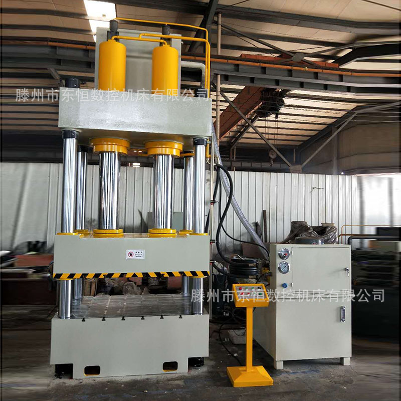 碳纤维成型四柱液压机 汽车配件刹车片 铁屑压块双缸液压机