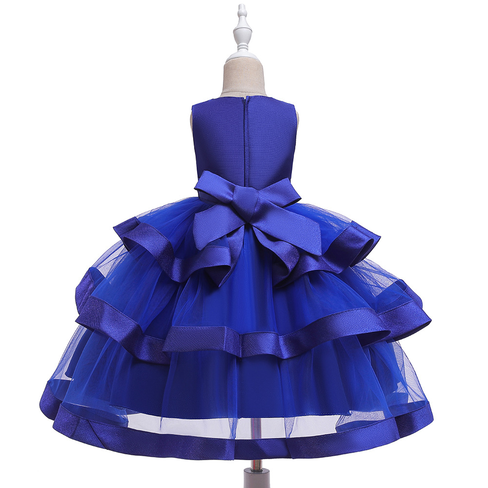 Children's Dress Pettiskirt Girls Princess Skirt Dress Autumn Children Dress display picture 22