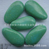 23-45mm green stone color drip-shaped fracture bead water droplet-shaped crack cracks irregular beads