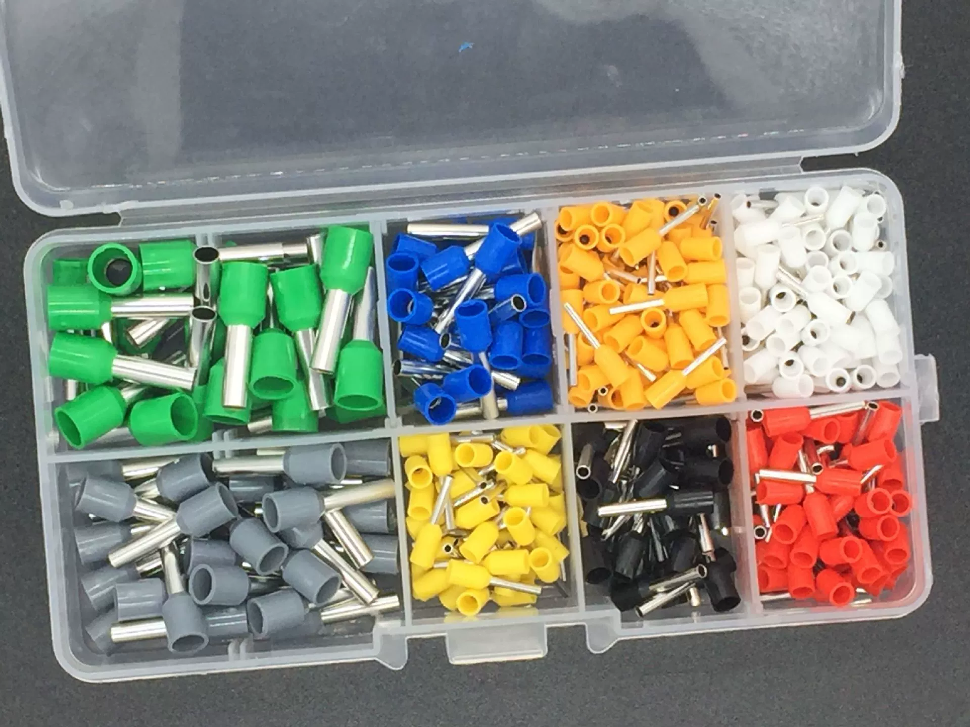 400 в коробке изолированный Европейц-стилем гофрируя терминальный Тип Нос трубки штыря соединителя меди терминального блока