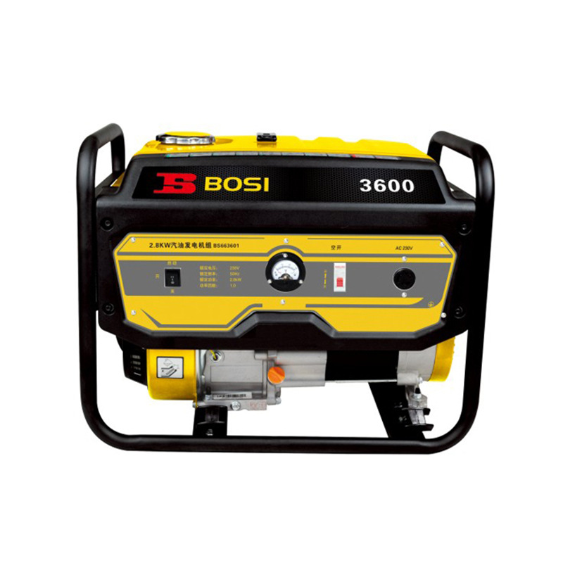 波斯全铜电机汽油发电机组8500W BS663607 BS-10800DSE 230V/400V