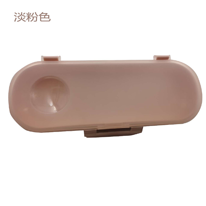 婴儿勺子叉子收纳盒 宝宝勺子PP盒 儿童餐具防尘包装塑料盒子批发|ru