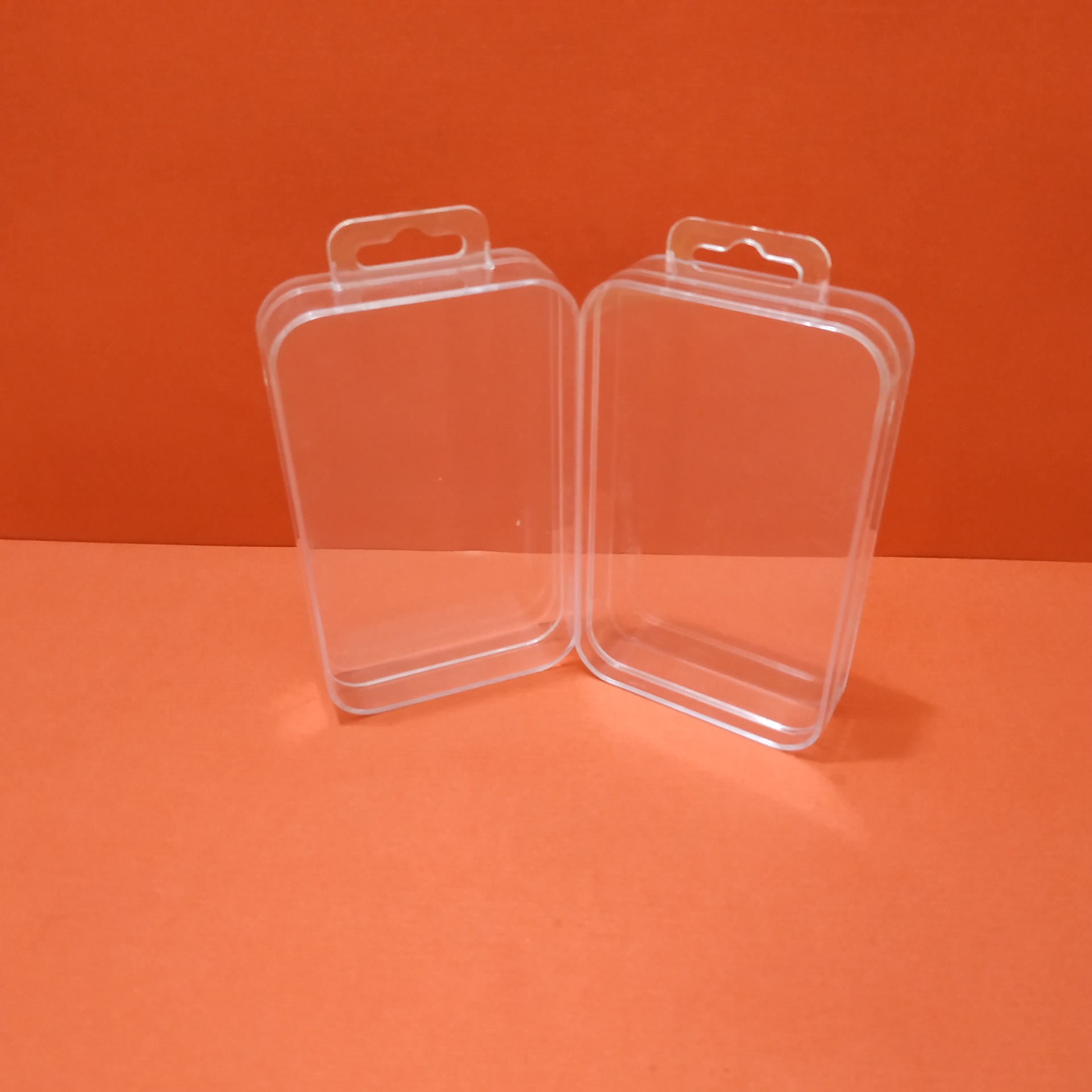 供应挂钩移动电源透明包装盒/水晶盒/塑料盒