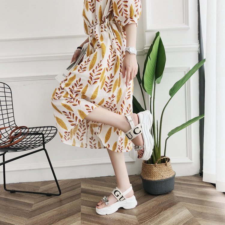 Chaussures été pour femme en Caoutchouc - Ref 3345553 Image 32