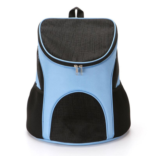 Directly from the manufacturer, solid color portable and breathable pet backpacks for outings, foldable pet outing bags, cat backpacks