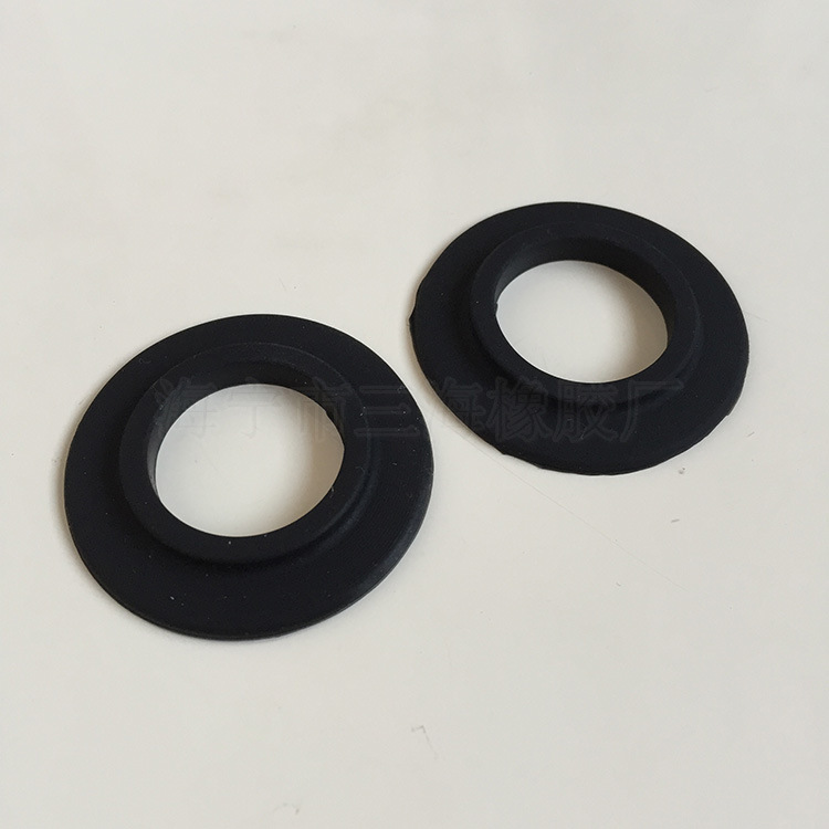 工厂开模定制橡胶密封垫 耐温黑色硅胶密封垫 机械用橡胶垫片