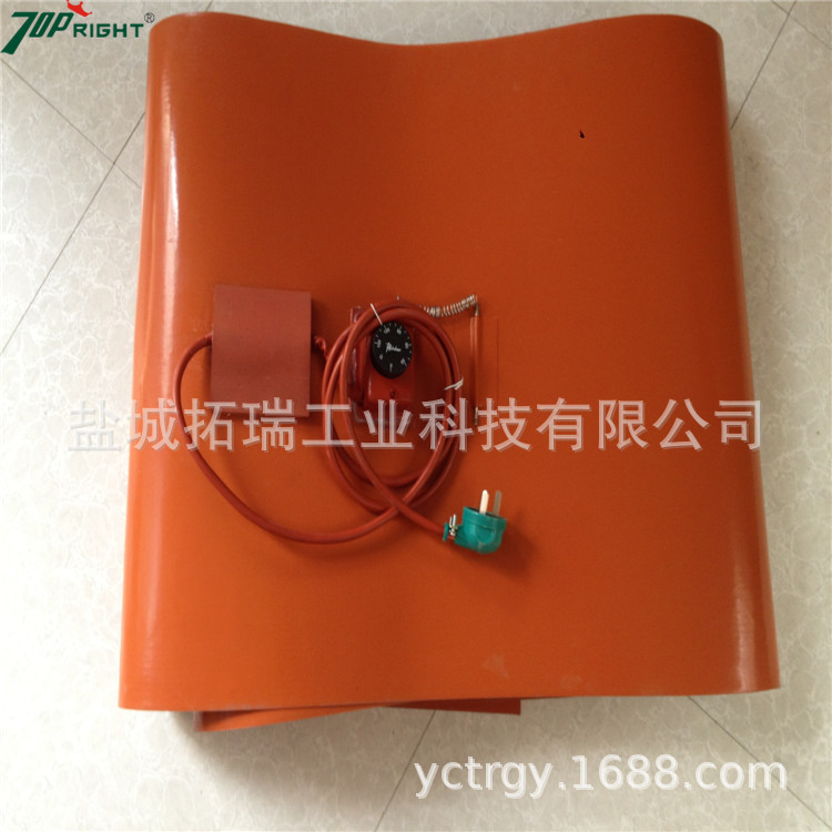 供应硅橡胶油桶加热器 油桶发热器 硅胶油桶电热器 非标定做