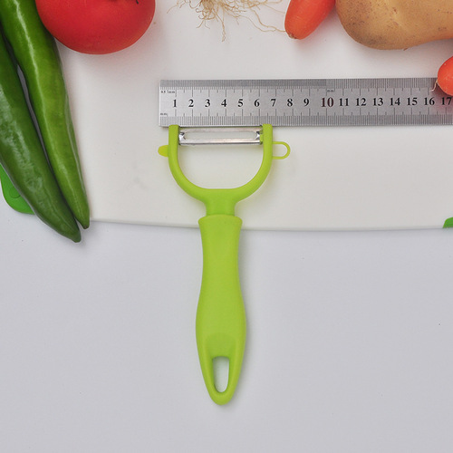 Factory direct supply of stainless steel peeling knives, household kitchen planes, fruit and potato peelers, small tools wholesale
