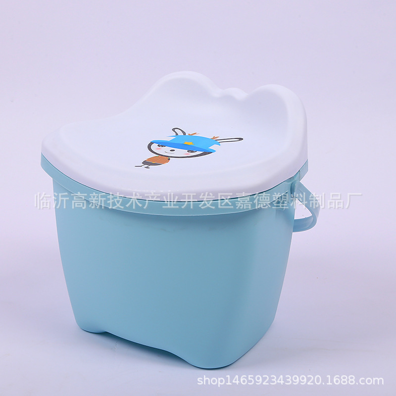 储物凳促销品塑料创意儿童收纳凳 多功能手提储物桶赠品礼品|ms