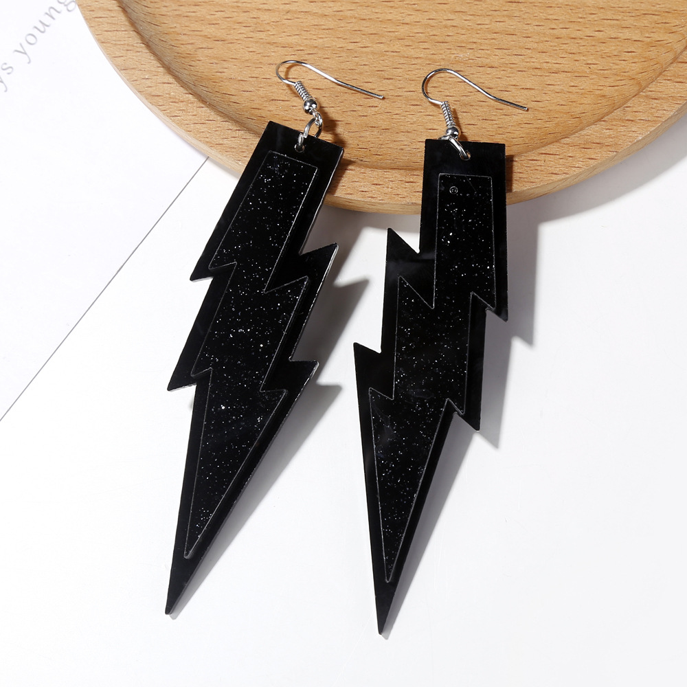 Fashion Lightning No Inlaid Earrings display picture 8