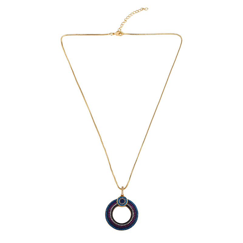 Nuevo Collar Colgante Love Circle Sun Moon Colgante display picture 4