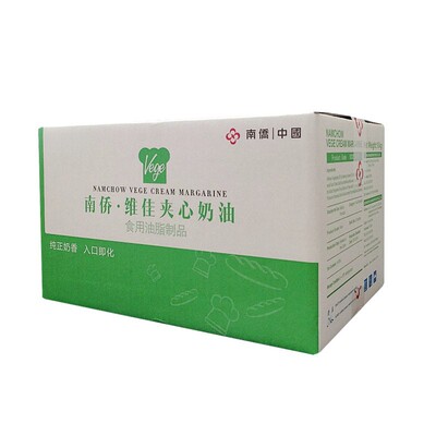 Nanqiao/nanqiao jiajia сэндвич -кремовый кремовый оптом искусственное масло 10 кг/коробка