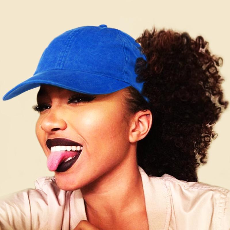 Women's Fashion Solid Color Curved Eaves Baseball Cap display picture 2