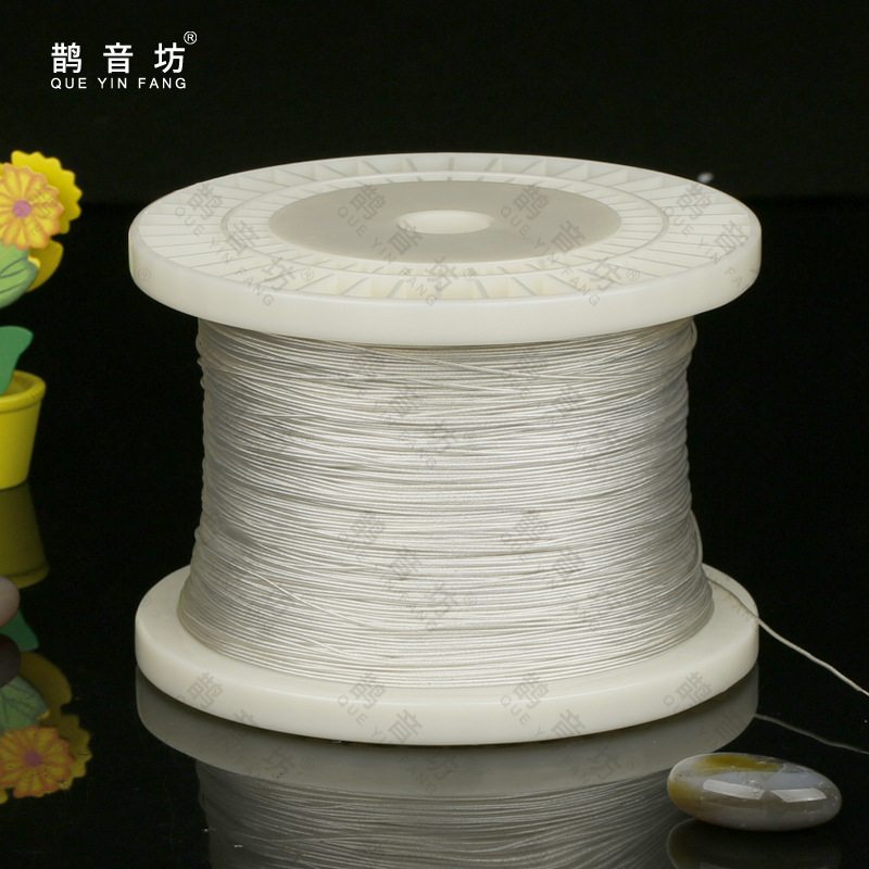 鹊音坊单芯耳机升级线散线 1.0mm直径无氧铜镀银单股耳机编织线