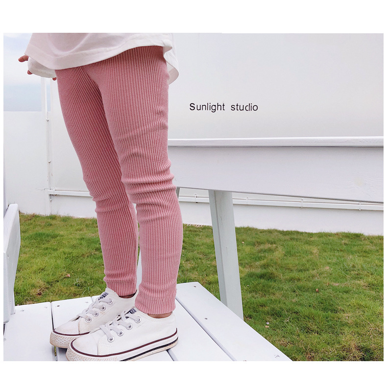 Basic Solid Color Cotton Blend Pants & Leggings display picture 4