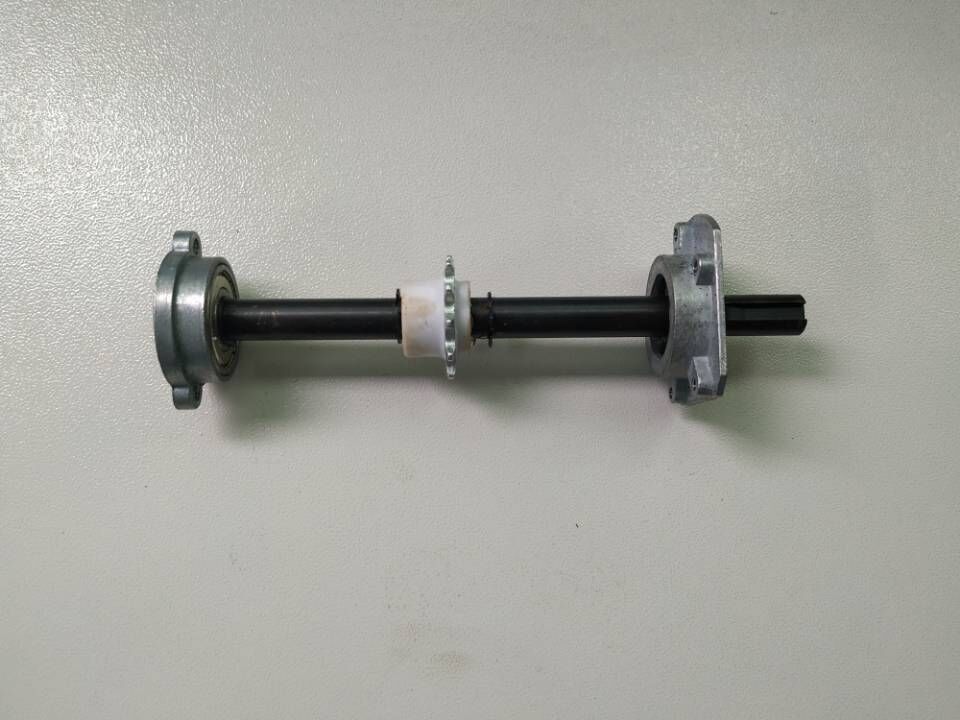 SF150 FRD1000 980自动连续封口机输送台中链轮轴组件 传动轴组合