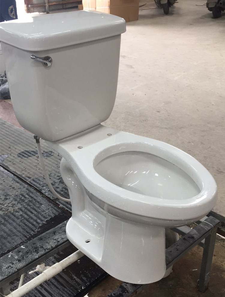 Manufacturer wholesale siphonic split toilet, ceramic seat toilet, simple flush toilet, household flush toilet undefined