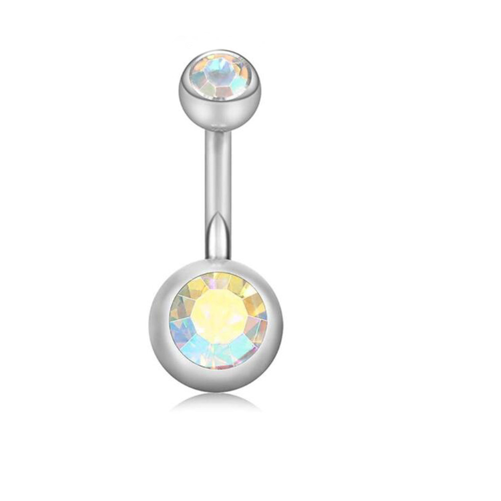 Stylish Stainless Steel Navel Ring Dangle Belly Button Piercing Jewelry Set for Women detail image 11