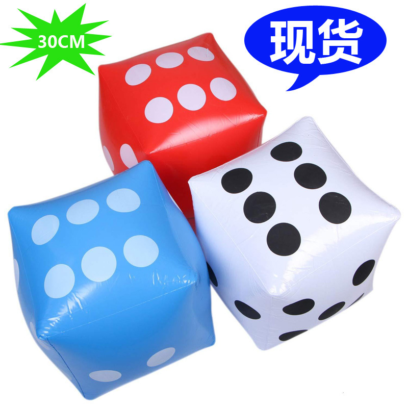 Inflatable big dice PVC, props, toy