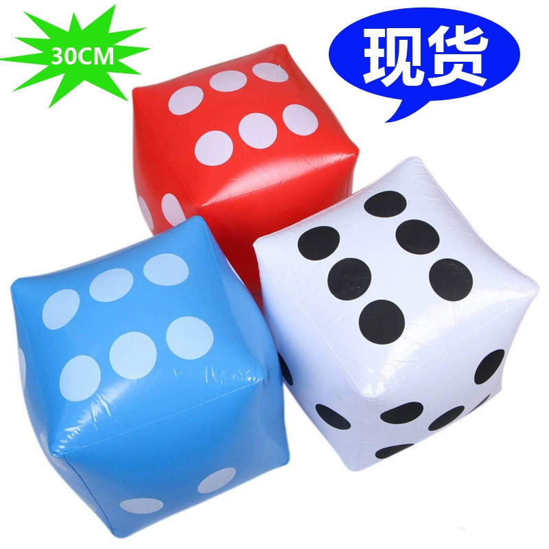 Inflatable big dice PVC, props, toy