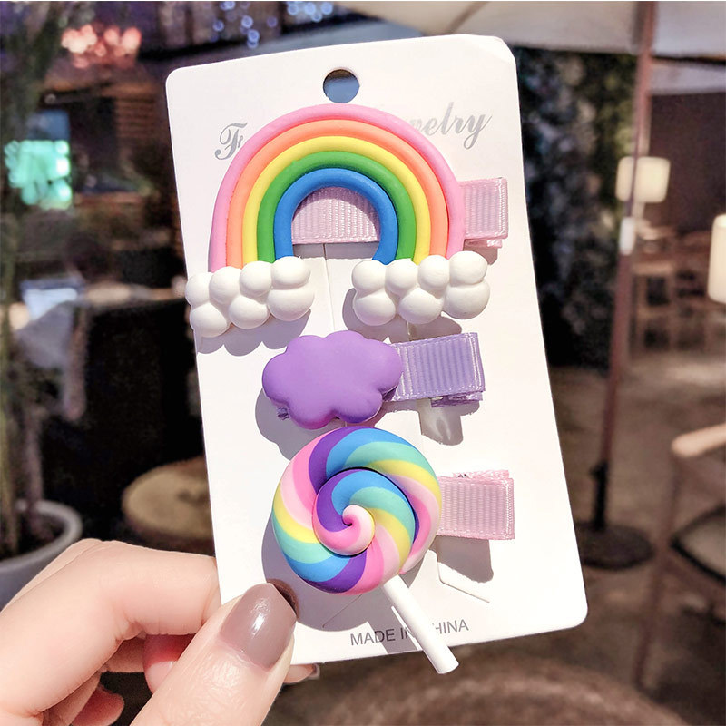 Cute Rainbow Hairpin display picture 10