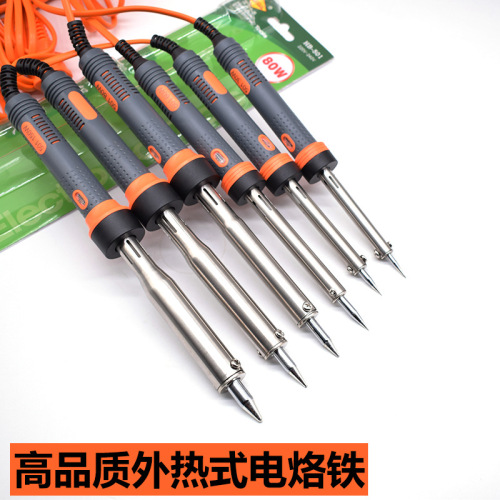 Weld Boss 501 External Heat High-Power Soldering Iron 80W with Lighted Tip 100W 150W Soldering Tool High Temperature Resistant