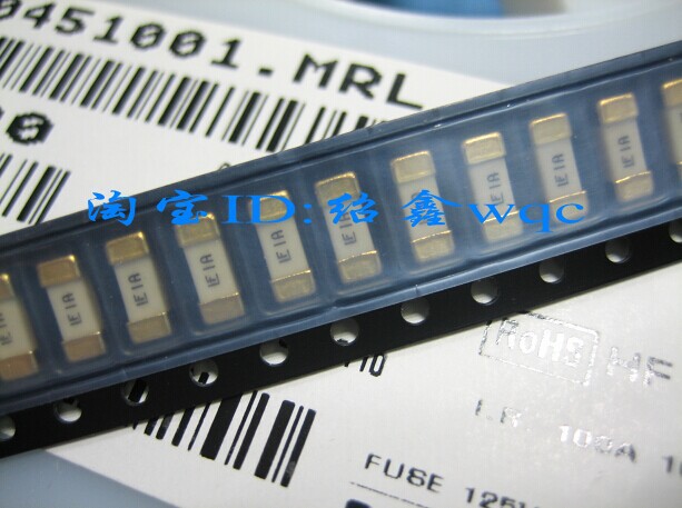 力特保险丝0451.630MRL 贴片1808 630MA 125V 451.630 原装正品