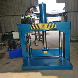 港湾机械切胶机厂家 单刀立式液压橡胶裁断机 数控切条机图片