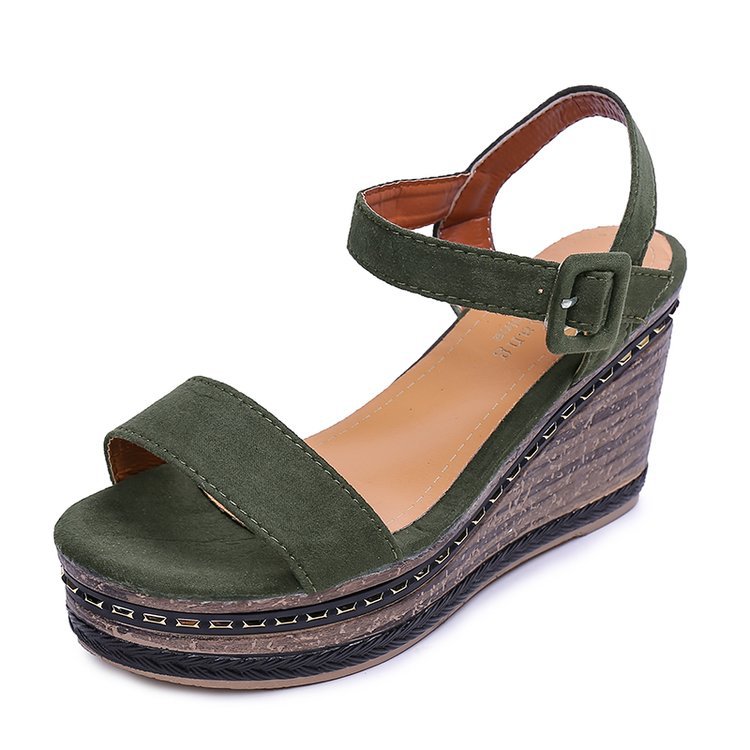 Chaussures été pour femme en Caoutchouc - Ref 3346137 Image 6