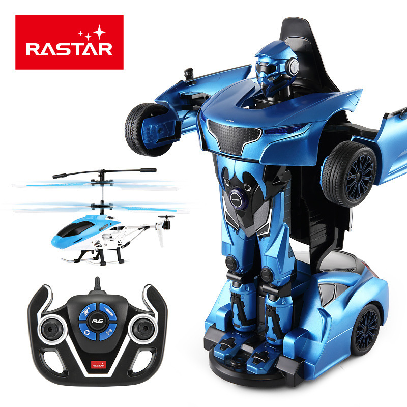 2019 星辉RS战警奔驰遥控变形74800汽车机器人 飞机男孩玩具
