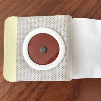 厂家供应无纺布膏药空白贴 加膜加圈穴贴肚脐贴 现货无纺布膏药贴
