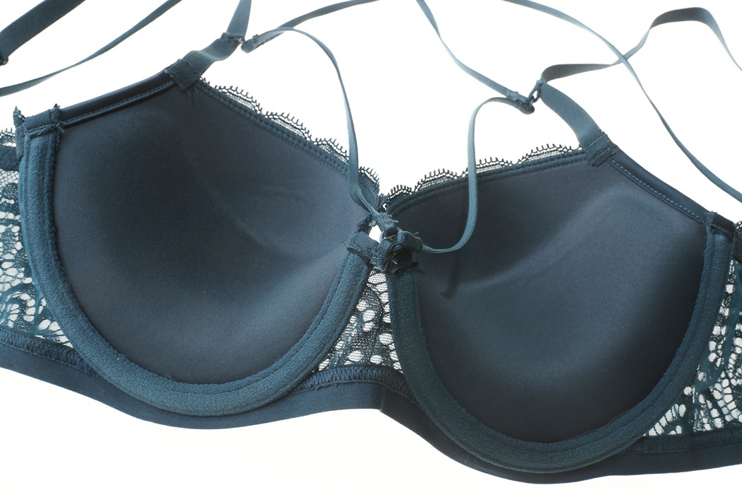 Pas de retour, pas de changement, ensemble de soutien-gorge froncé fin et épais, soutien-gorge en dentelle, sous-vêtements pour femmes_voghion.com