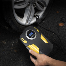 易道車載充氣泵汽車轎車便攜式打氣泵加氣12v電動輪胎打氣筒車用