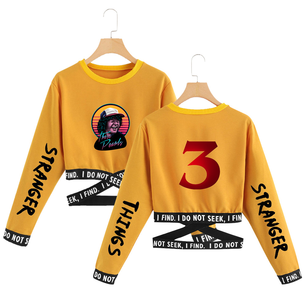 Stranger Things Crop Sweatshirt