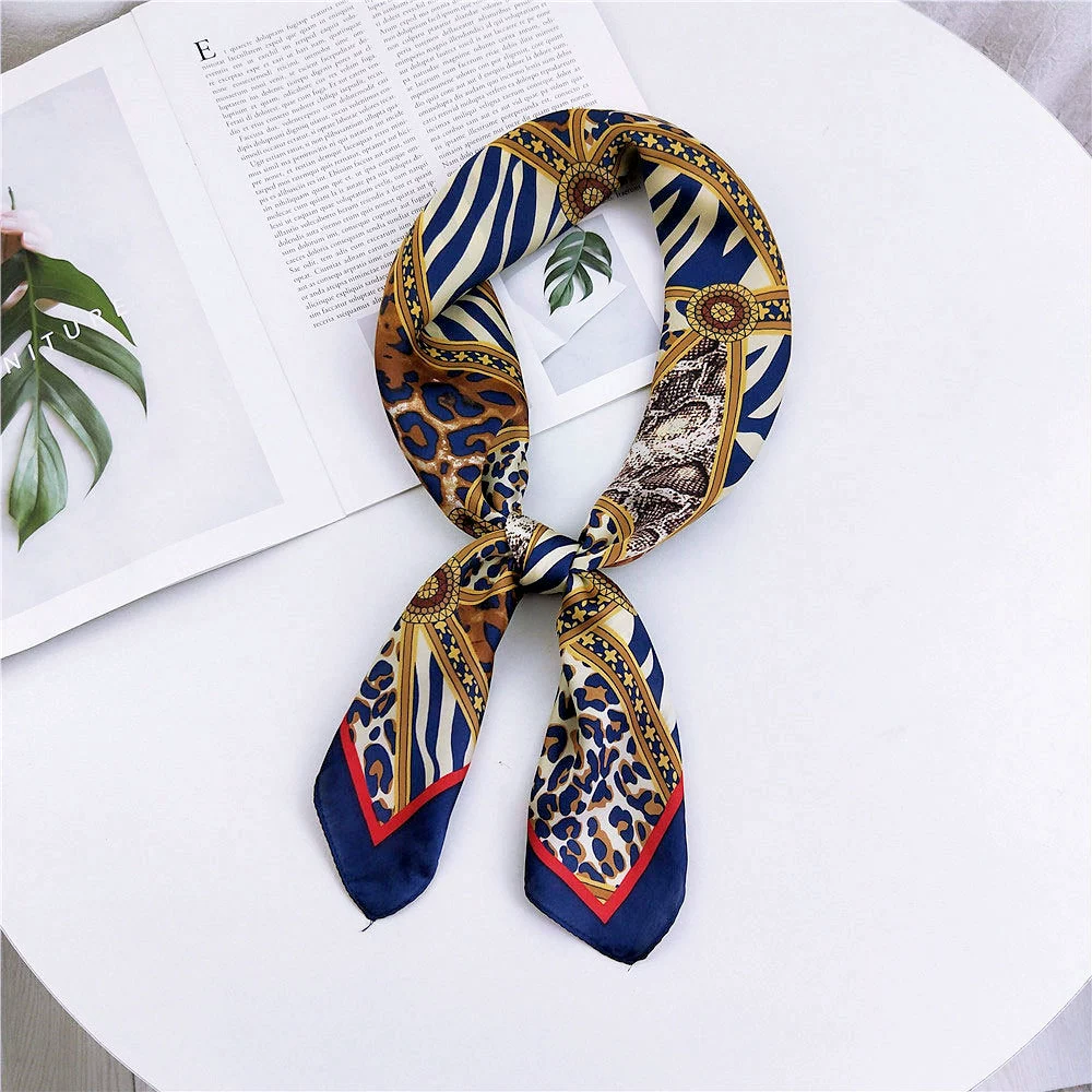 Universal demi-season scarf, thin neckerchief