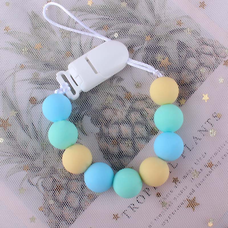 Bebé chupete cadena chupete cuerda mordedor de silicona anti-cadena suministros maternos e infantiles Comercio exterior AliExpress Nuevo