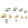 Stainless steel Lobster clasp Shrimp buckle Necklace clasp DIY parts