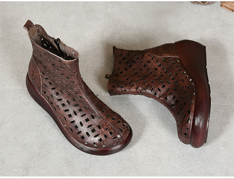 Bottes femme RUOLAN en En cuir - Ref 3355136 Image 32