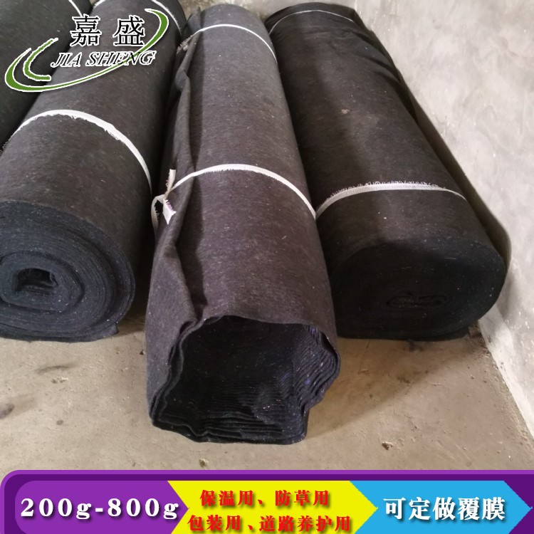 公路养护家具填充 鸡鸭舍专用毛毡 涤纶针刺毛毡棉毡土工布