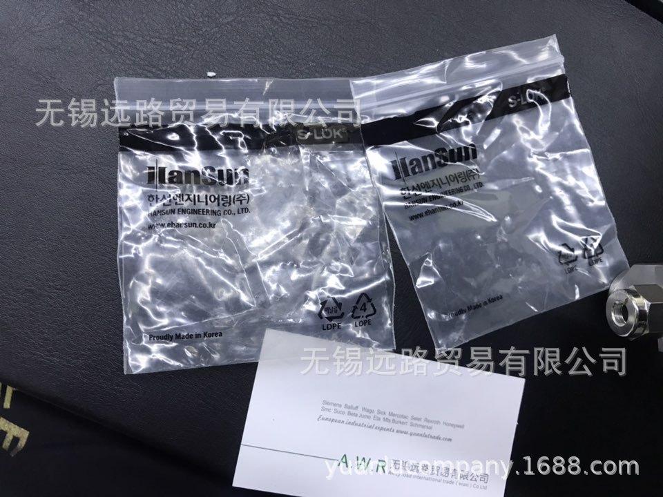 S-LOK斯洛克SQCT1S-F-4N-SE-K5-S6替代SS-QC4-S-4PFK5公头现货